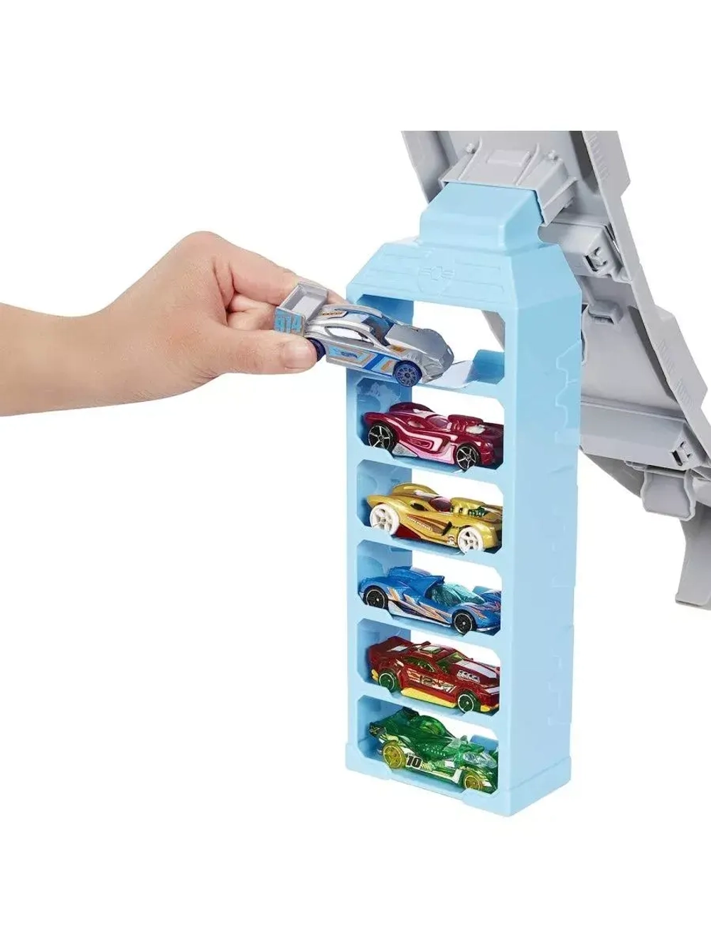 Автотрек Хот Вилс Трек гараж Чемпион GBF83 трасса с машинкой