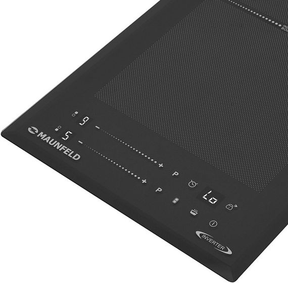 Индукционная стеклокерамич. панель MAUNFELD CVI292S2FDGR Inverter