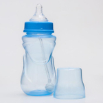 4770836 Бутылочка для кормления, широкое горло, от 6 мес., 300 мл., цвет голубой