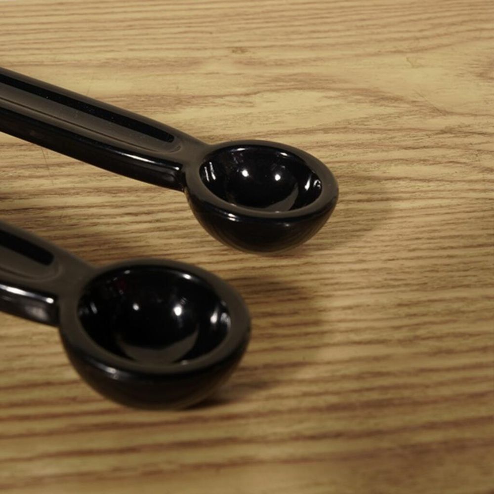 Кисточка для чистки с дозирующей ложкой для кофейного оборудования 23 см пластик P.L.- Barbossa