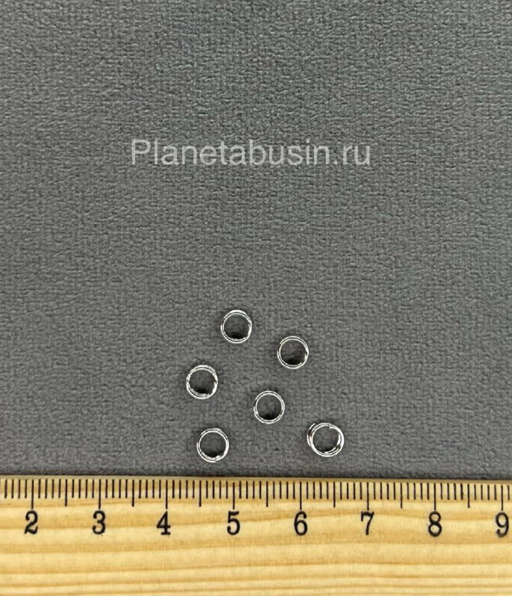 Соединительные колечки винтовые люкс (Корея) 1063