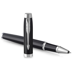 Parker IM Essential T319 - Matte Black CT, ручка роллер,  F