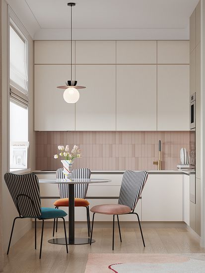 Стул pompadour, велюр, терракотовый