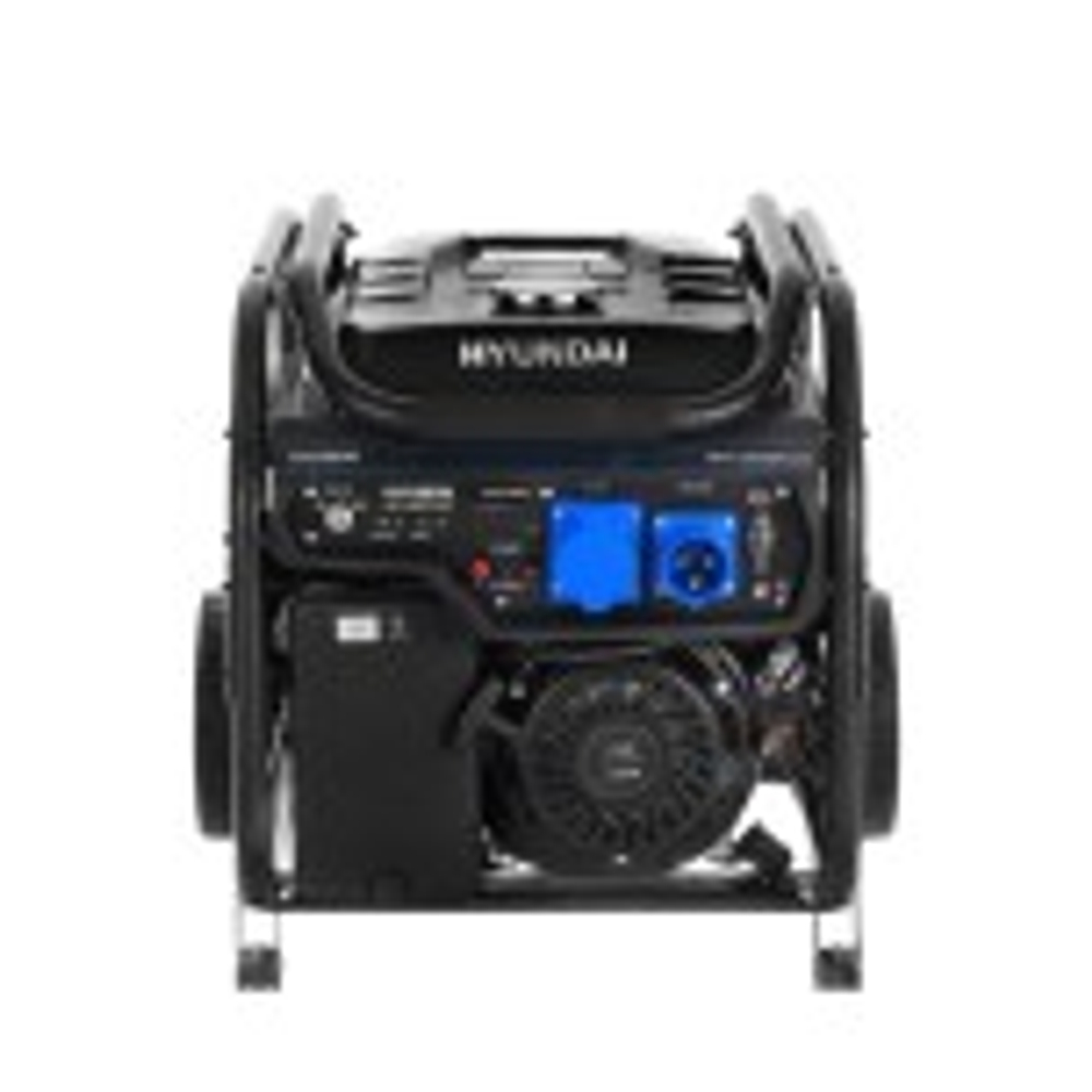 Генератор бензиновый HYUNDAI HHY 10050FE ATS с колесами