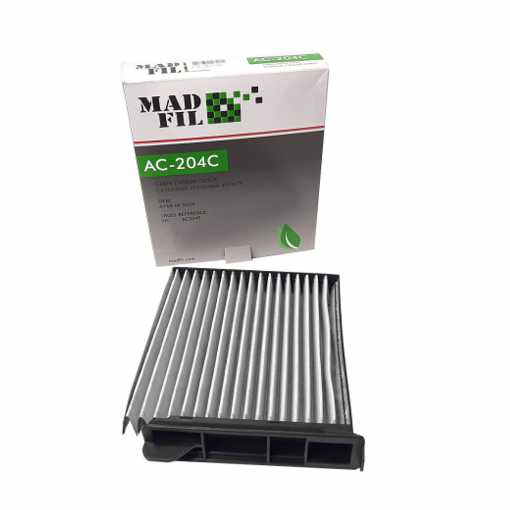 AC-204  Фильтр салонный MAD FILTR