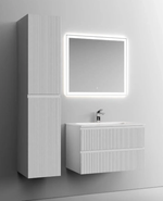 Тумба подвесная SANCOS Snob T 790х445х500, c двумя ящиками оснащенными доводчиками, Bianco, арт.SNT80W