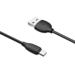 Кабель Borofone BX19 USB-microUSB 2.4A 1м PVC Black