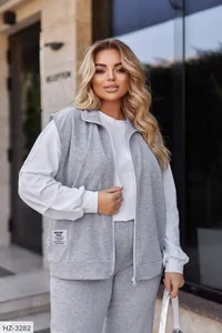 Костюм тройка HZ-3277 Фабрика Моды