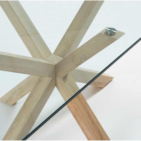 Обеденный стол Arya 180x100 стекло