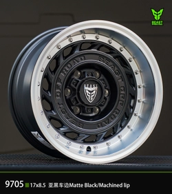 Диск колёсный литой BEAST OFFROAD 9705 R17 8,5 ЕТ0 Matte Black Machine Leap