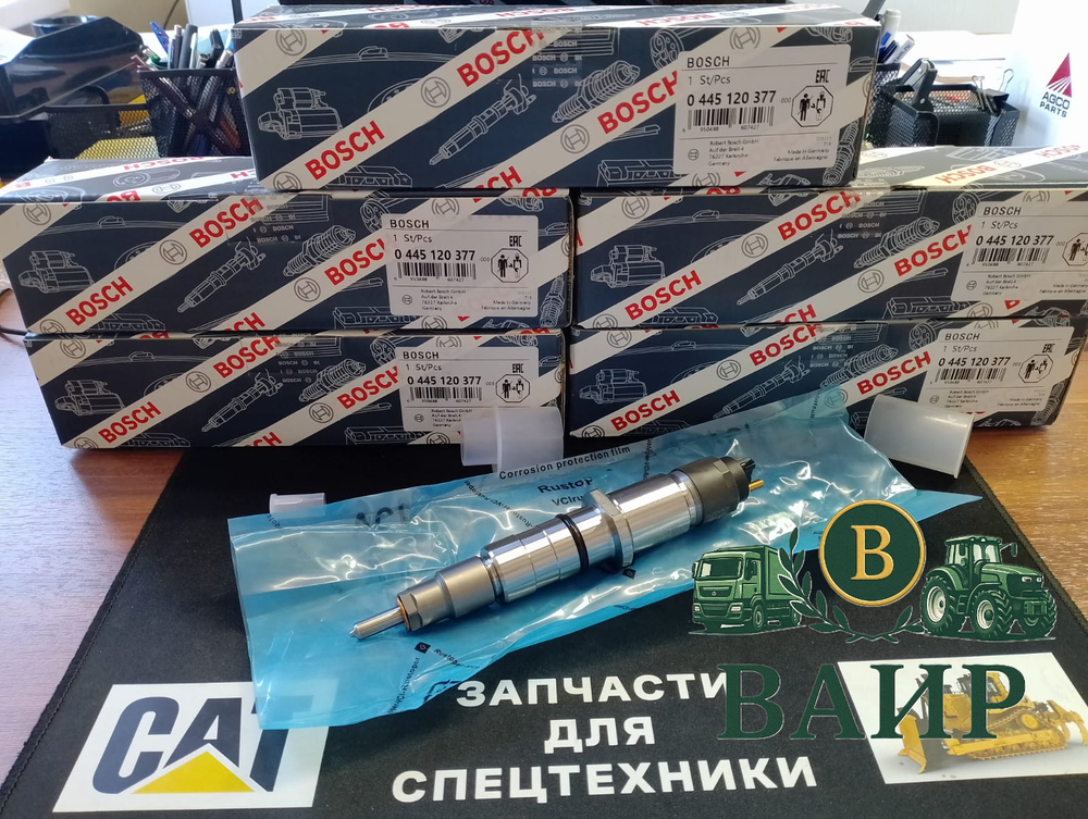 0445120377 форсунка Bosch на Cummins ISL8.9