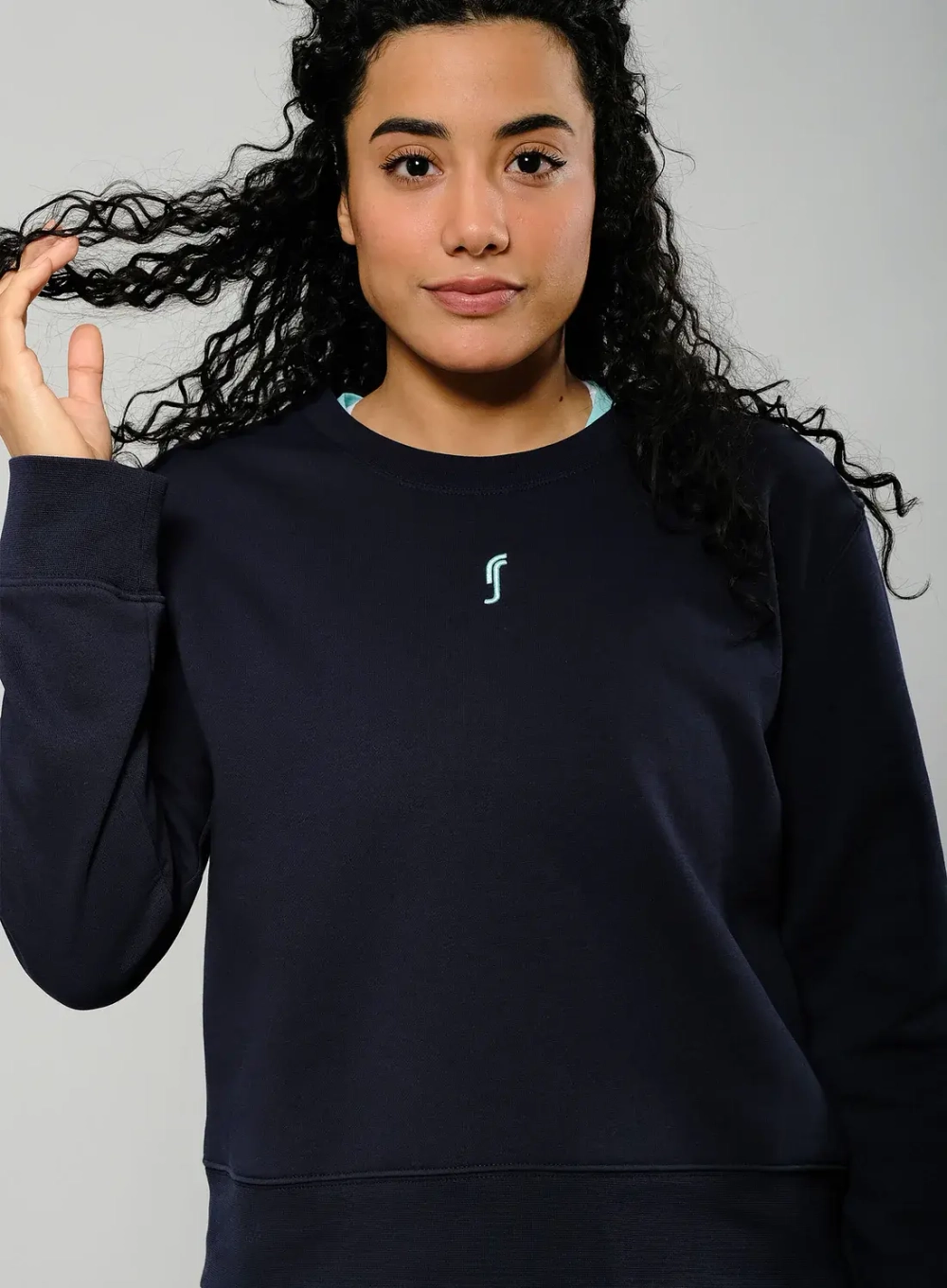 Женский свитшот RS Paris Sweatshirt (Navy/Ace Blue 241W100926/313)