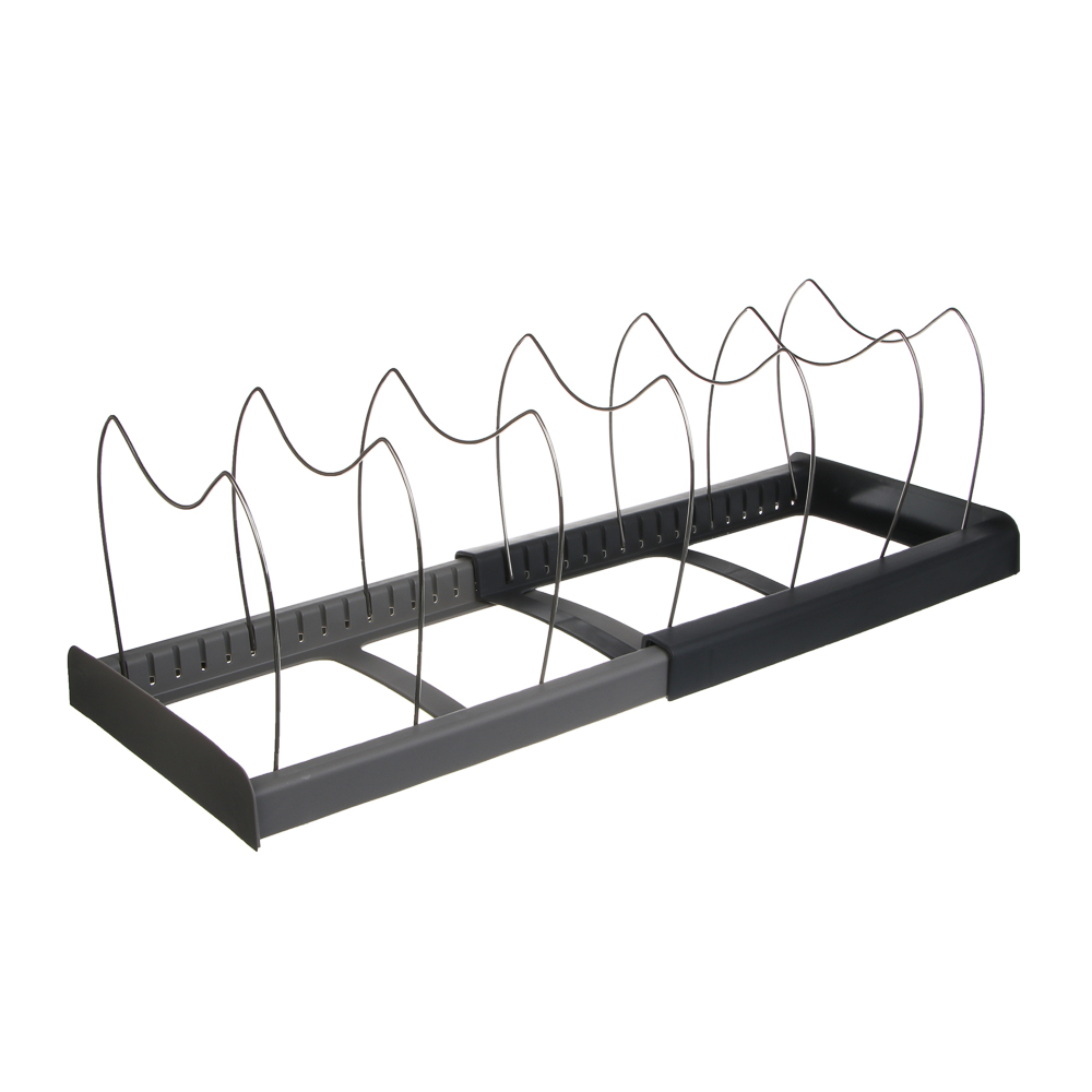 Подставка для посуды тм VETTA, раздвигающаяся, 31х24 см, пластик