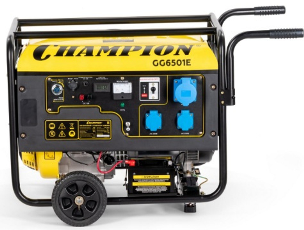 Генератор бензиновый CHAMPION GG6501E
