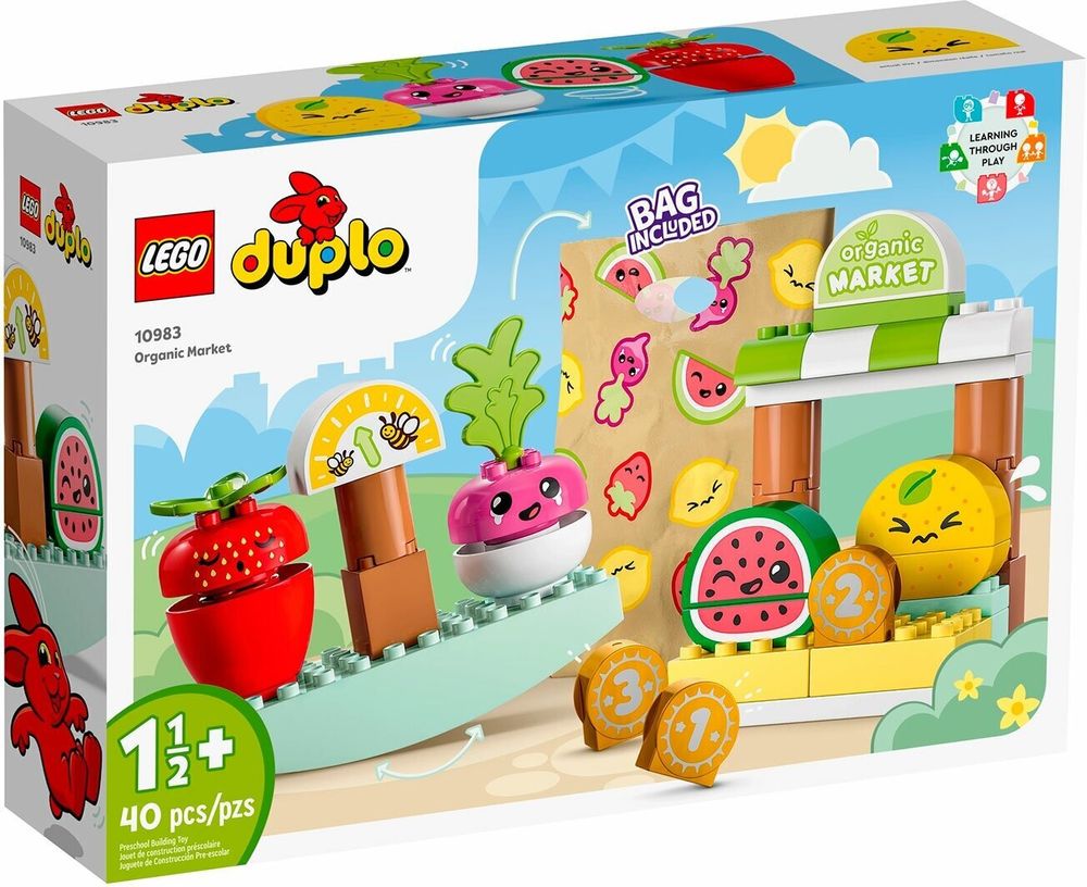 Конструктор LEGO DUPLO 10983 Фермерский рынок