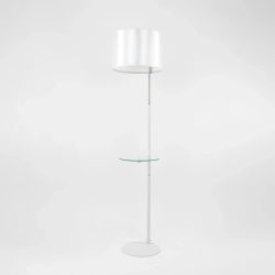 Citilux Батлер CL806010 Торшер со столиком Белый