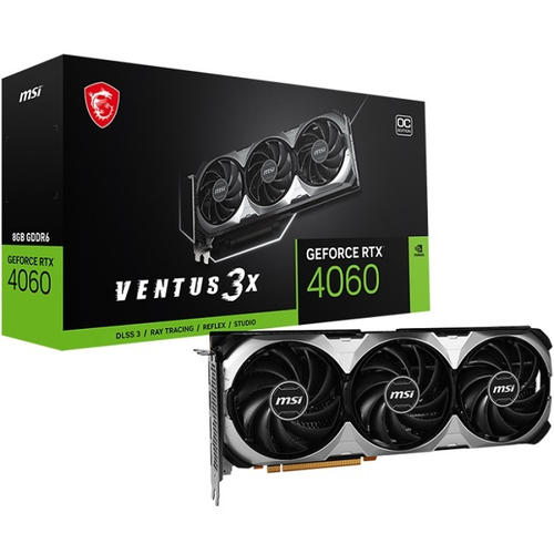 Видеокарта MSI GeForce RTX 4060 VENTUS 3X OC 8GB (RTX 4060 VENTUS 3X 8G OC)