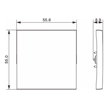 Клавиша 1-я,  матовый кашемир,  серия A07