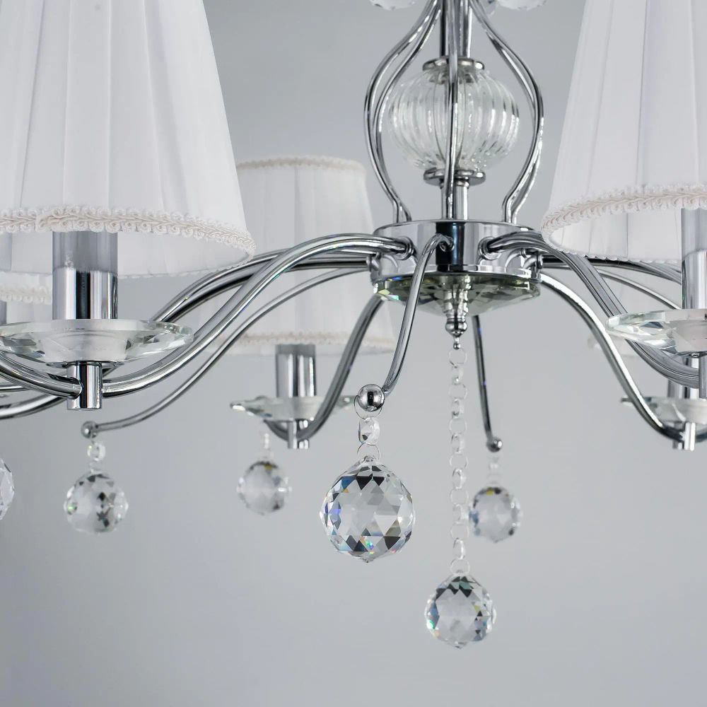 Citilux Шелли CL438161 Люстра подвесная с абажурами Хром