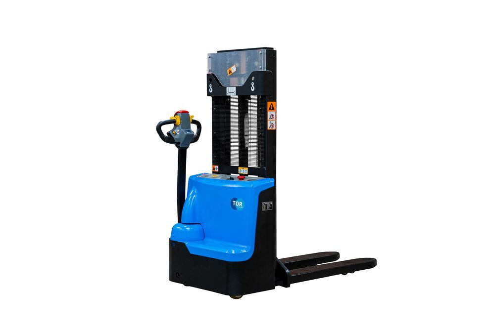 Штабелер самоходный 1,5 т 2,5 м TOR WS15H-2500SC PRO Li-ion 24/60 В/Ач контроль скорости подъема