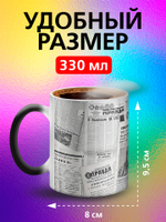 Кружка хамелеон "Анимэ"