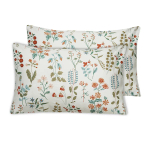 Комплект наволочек без ушек из сатина 50х70 ГЛОРИЯ | цветочный принт