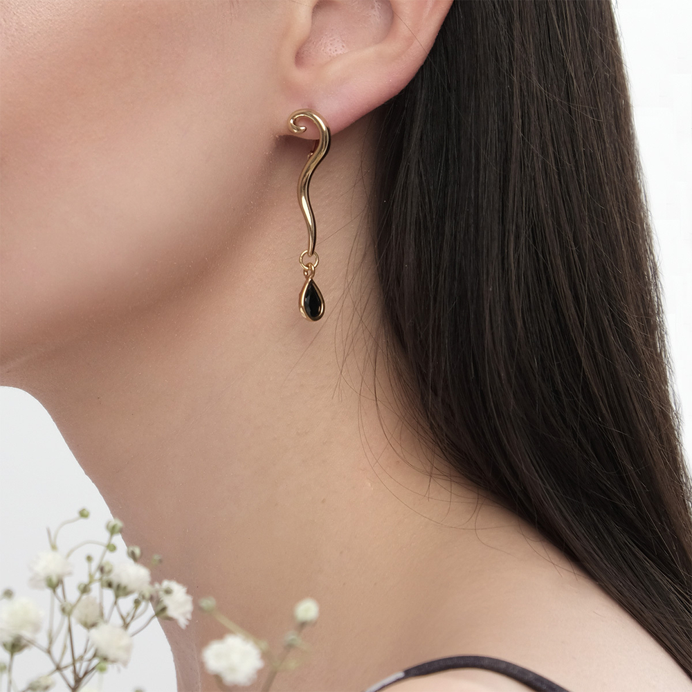 "Рамна" серьги из коллекции "Этюд" от Jenavi