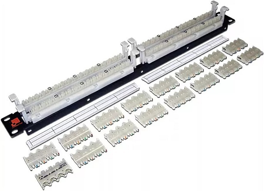 Кросс-панель  Lanmaster LAN-RS110-64FT/6