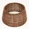 Корзина для декорирования основания елки 105*30 см., коричневая, натуральная, ЕлкиТорг (105-227)