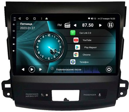 Магнитола для Peugeot 4007 2007-2011 - Vaycar VA59-0056 на Android 13, 8-ядер, 2Гб-32Гб, 4G SIM-слот