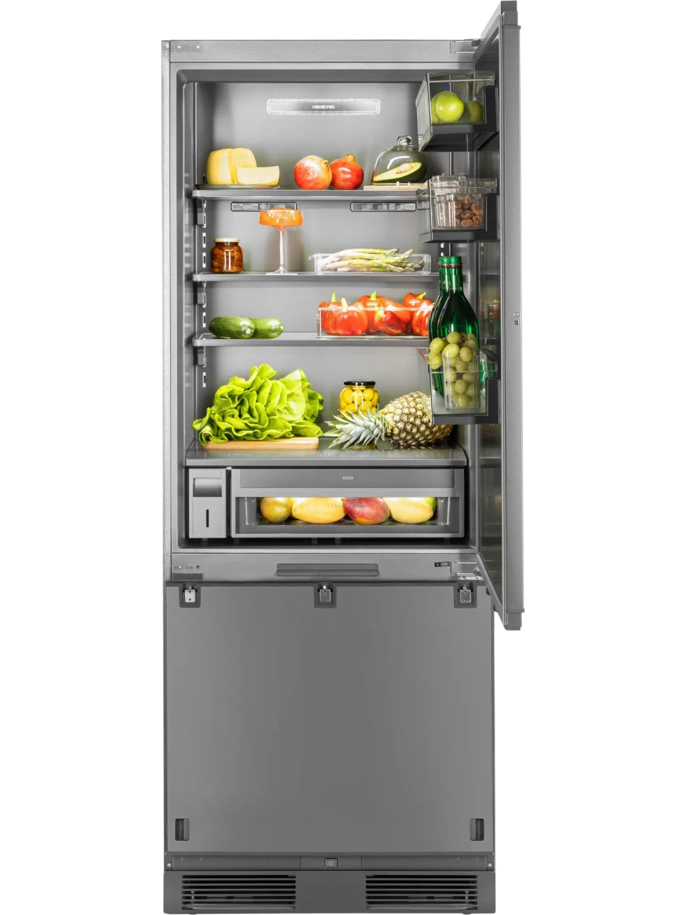 Встраиваемый холодильник Hiberg S-RFC 600 B