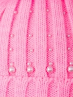 Шапка для девочки зимняя вязаная и шарф