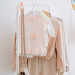 Вешалка гардеробная "Радуга 3" белая