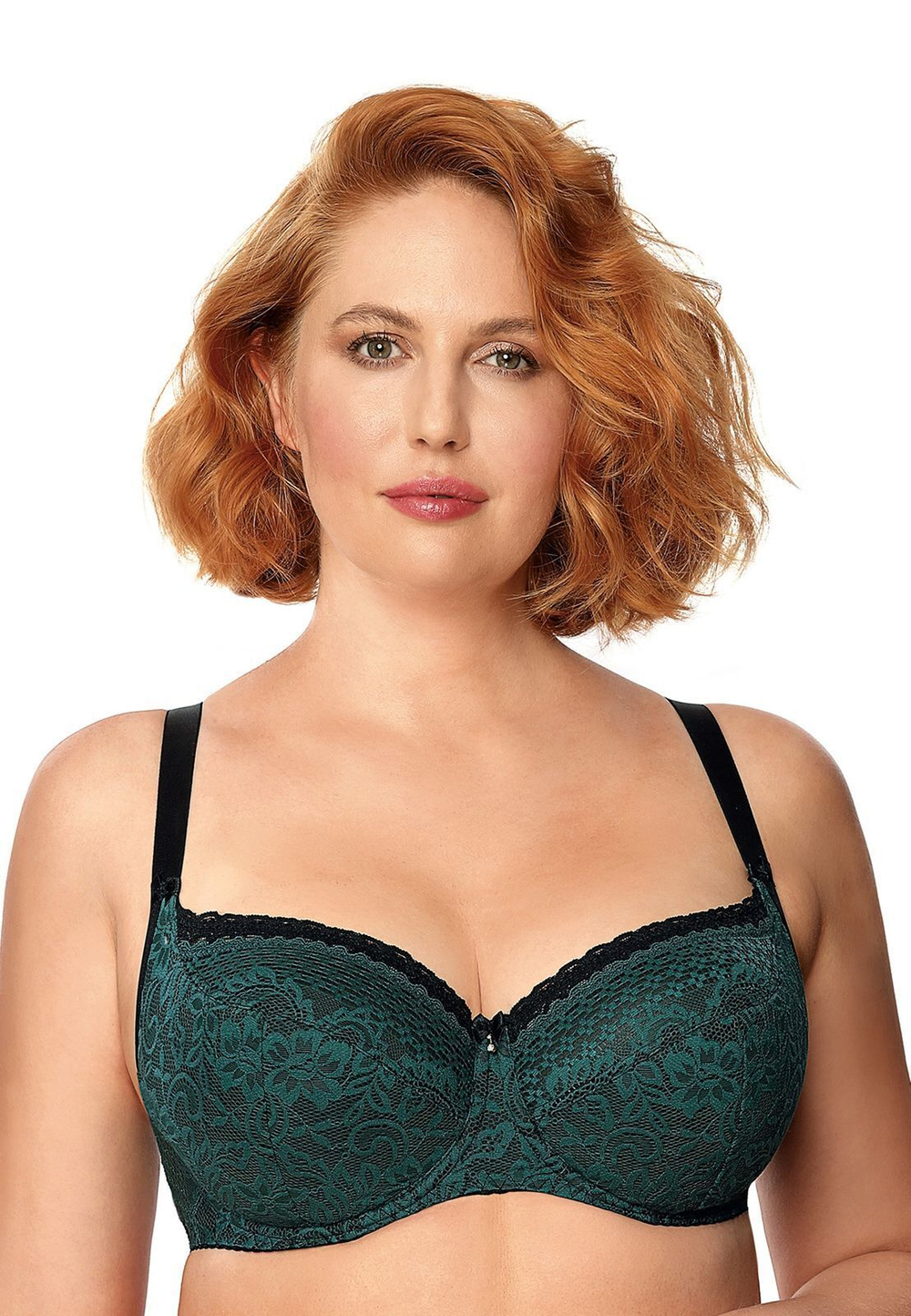 Бюстгальтер на косточках Xena (Размер: 90C) (Цвет: изумрудный)