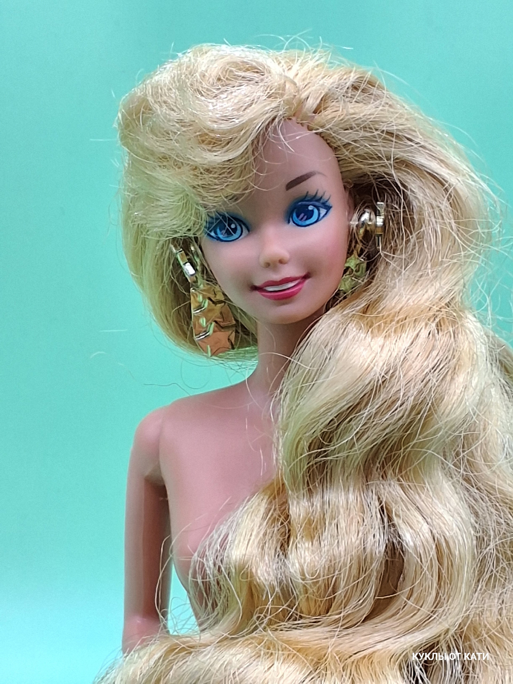 Кукла Барби 90х винтаж Hollywood Hair Barbie Mattel, 1992. 02009