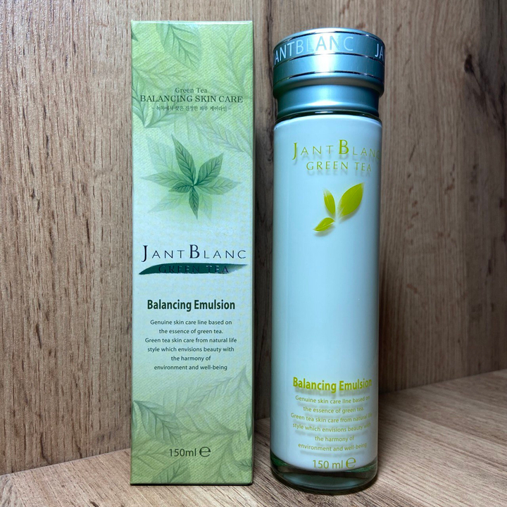 Эмульсия для лица Jant Blanc Green Tea Balancing Emulsion с экстрактом зеленого чая 150 мл