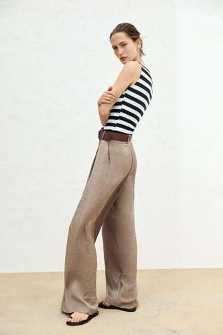 ZARA ТОП В РУБЧИК, ПОЛОСКИ