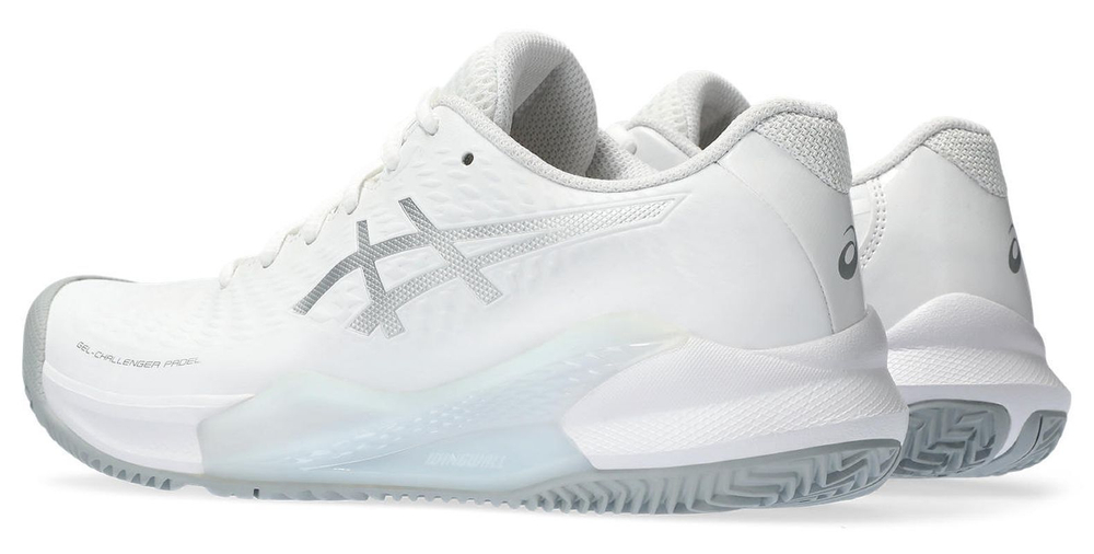 Женские кроссовки для Падел Asics Gel-Challenger 14 Padel - white/pure silver