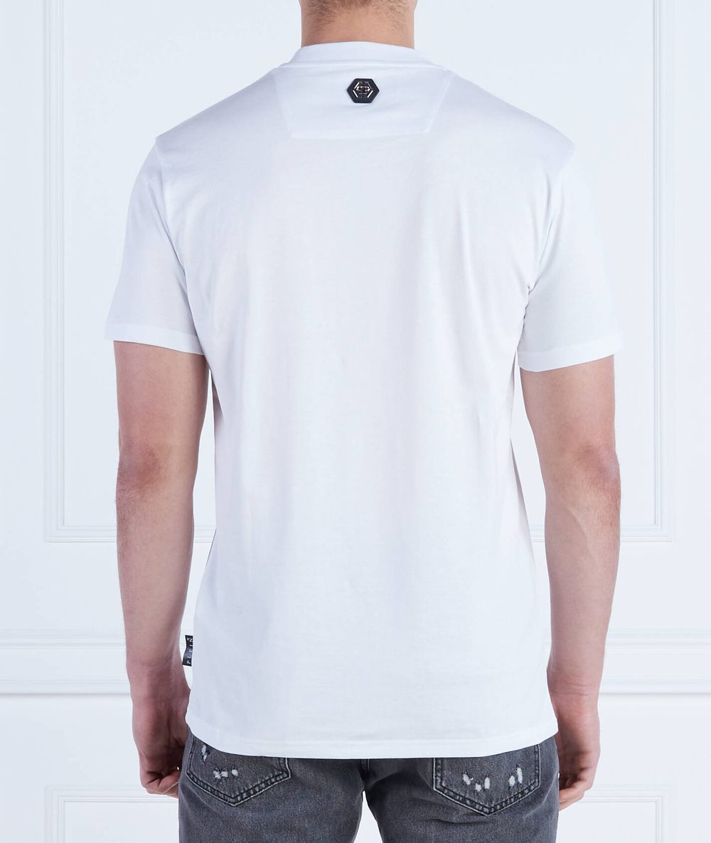 Футболка Philipp Plein - белый(MTK6140 PJY002N)