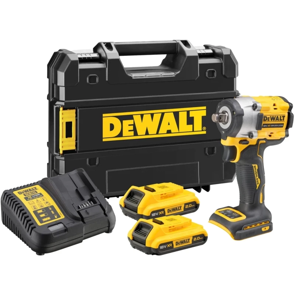 DeWalt DCF921P2T аккумуляторный гайковерт (2 x 5 Ач, ЗУ) DCF921P2T-GB