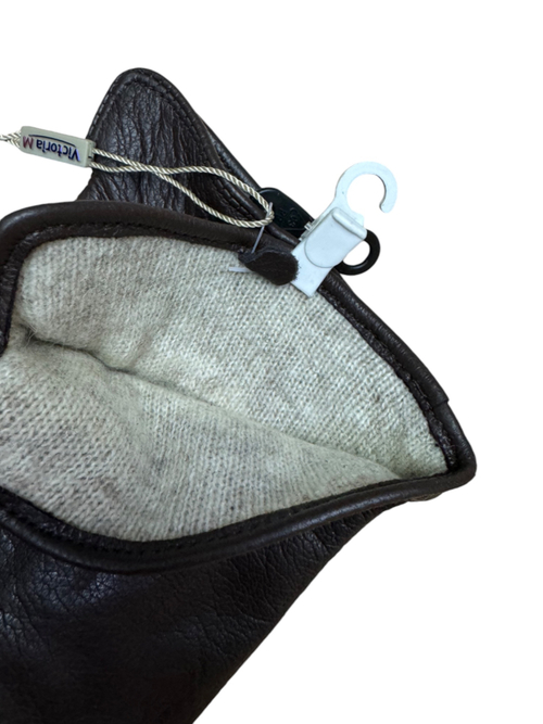 Перчатки. Мужские. Материал верха: Кожа оленя. Подклад: Трикотаж-шерсть.5 шт в упаковке.