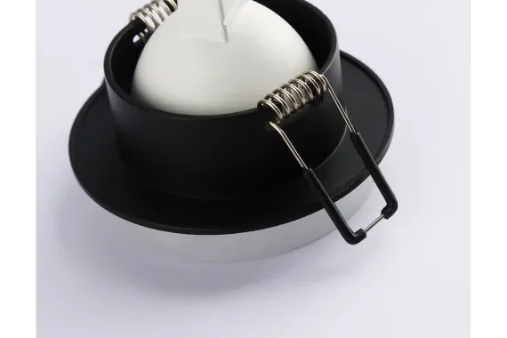 Светильник точечный Ambrella TN1303 MR16 черный/белый матовый 42389