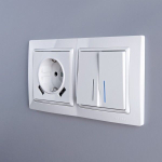 Рамка на 2 поста Snabb basic (белый)