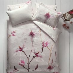 Постельное белье  ORCHIDEA бежевая  deluxe TIVOLYO HOME Турция