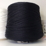 SETA CATENELLA - FB silk; 100% шёлк; 280м/100гр; col. 4210 NERO чёрный.
