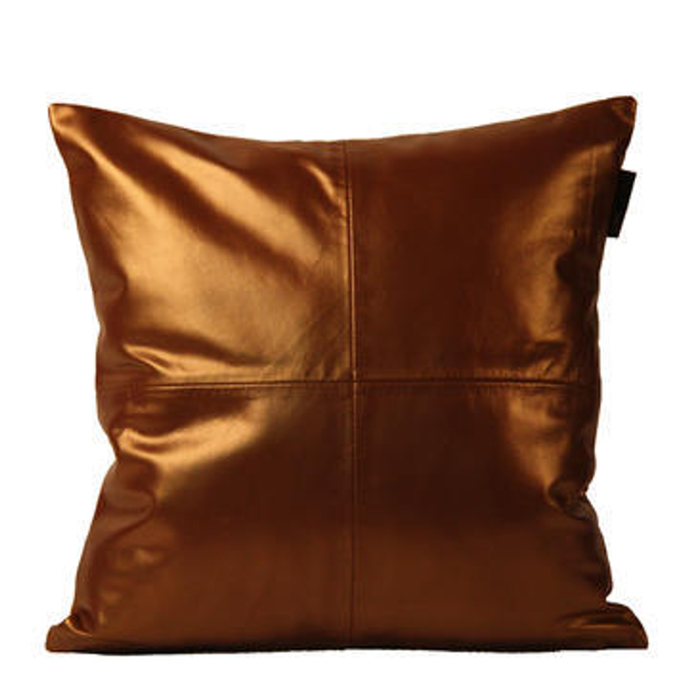 Подушка LAMBSKIN metallic leather 40*40 (p.67-1) ML4040/