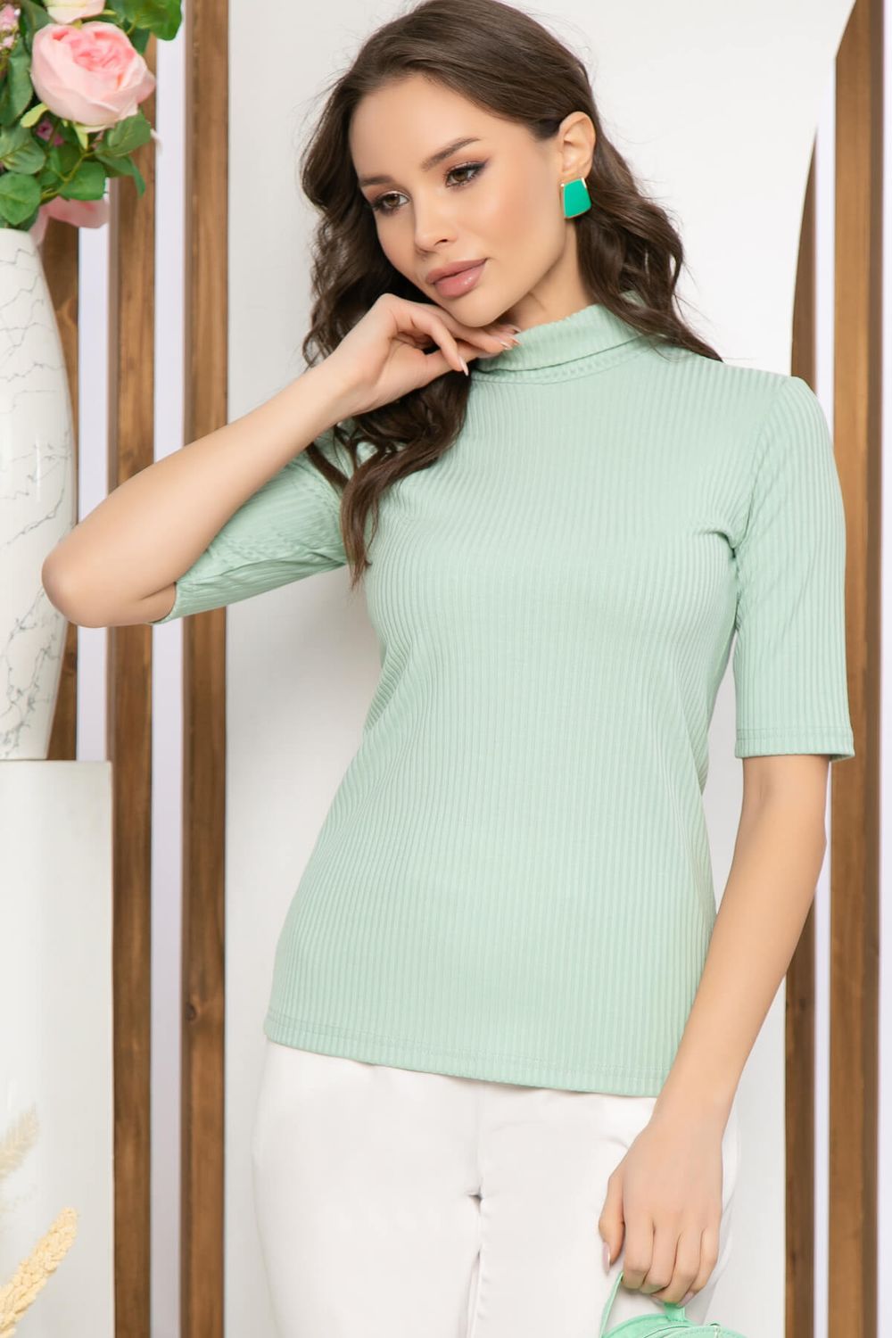 Джемпер "Эдита" (мята) Б4999 LT Collection