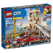 Центральная пожарная станция City Fire LEGO