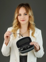 Модная оправа для очков с накладкой 4в1