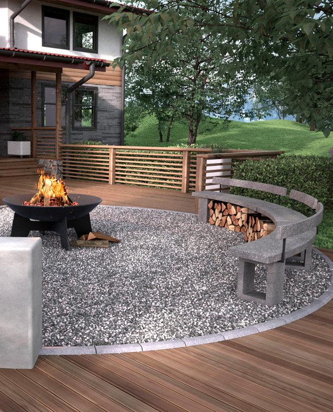 Костровая зона Concretika Хронос